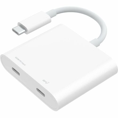 Belkin Connect USB-C Data + Charge Adapter - 1 x USB 3.2 (Gen 2) Type C - Male - 1 x USB U