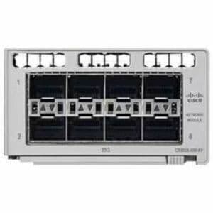 C9300X 8PORT 1/10/25G SFP+ NETWORK MODULE W/MERAKI
