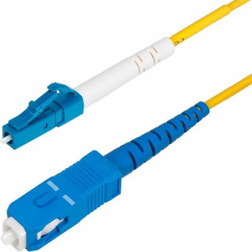 Câble fibre optique simplex monomode LC vers SC (UPC) OS2 StarTech.com de 2 m (6,6 pi)