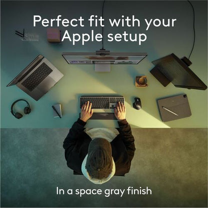 MX KEYS S FOR MAC-SPACE GREY MULTI 4