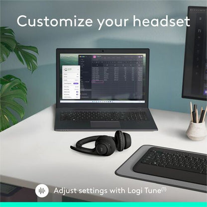 Logitech Zone 300 Headset - Stereo - Wireless