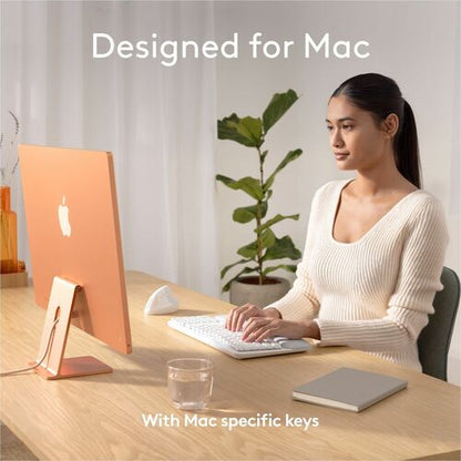 Touches ondulées pour Mac - Blanc cassé Multi 4