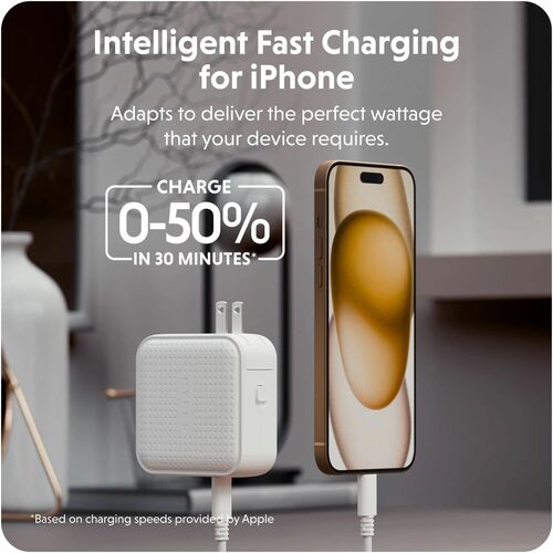 Adaptador de CA Hyper HyperJuice - 70 W - Blanco