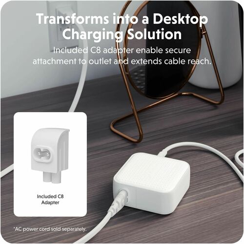 Adaptador de CA Hyper HyperJuice - 70 W - Blanco