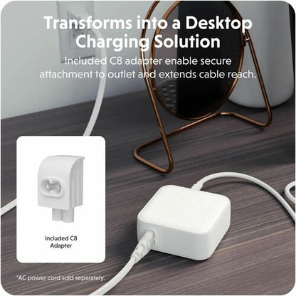 Adaptador de CA Hyper HyperJuice - 70 W - Blanco