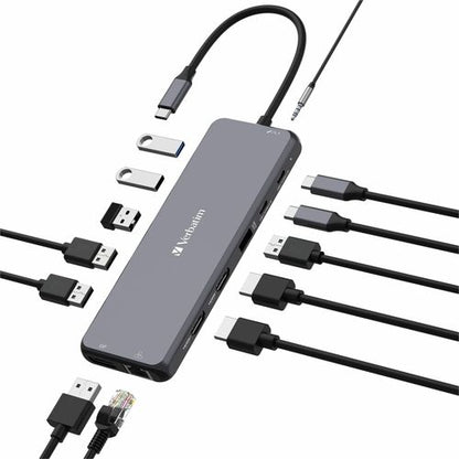 Hub multiport Verbatim USB-C Pro CMH 13 - 13 ports