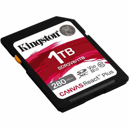 1TB CANVAS REACT PLUS SDXC UHS-II 280R/150W U3 V60 FOR FULL