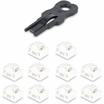 Verrous de port RJ45 StarTech.com - Lot de 10 avec clé de sécurité