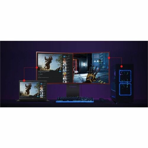 34 OLED GAMING MONITOR 3440 X 1440 HDR10 HDMI 275 CD/M2