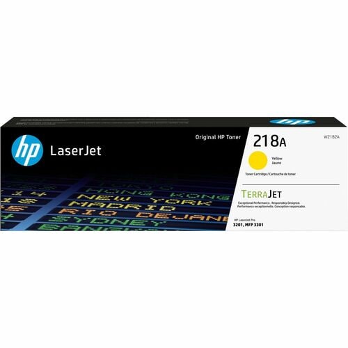 CARTUCHO DE TÓNER LASERJET AMARILLO 218A
