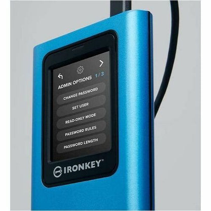 7680GB IRONKEY VAULT PRIVACY 80 XTS-AES 256-BIT ENCRYPTED EXT SSD