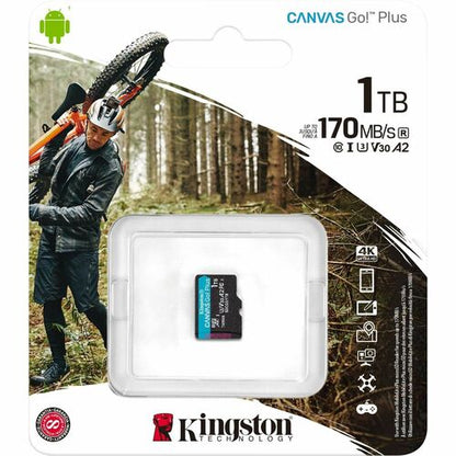 1TB MICROSDXC CANVAS GO PLUS 170R A2 U3 V30 SINGLE PACK W/O ADP