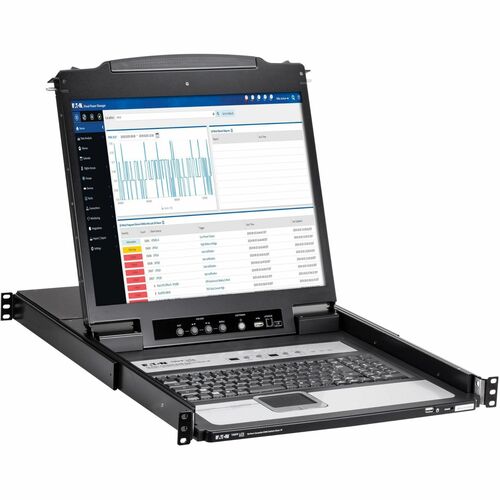 Conmutador KVM de 16 puertos 1U Tripp Lite by Eaton B020-U16-19-IPG - 16 computadoras