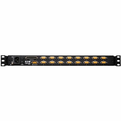 Conmutador KVM de 16 puertos 1U Tripp Lite by Eaton B020-U16-19-KG - 16 computadoras
