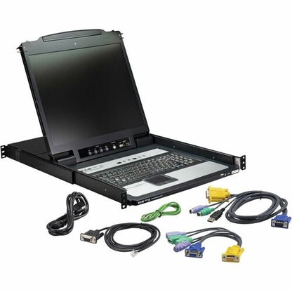 Conmutador KVM de 16 puertos 1U Tripp Lite by Eaton B020-U16-19-KF - 16 computadoras