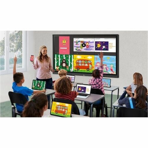75IN 3840X2160 LG CREATEBAORD TOUCH ANDROID13 HDMI USB-C 3YR WARR