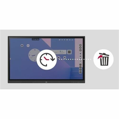 75IN 3840X2160 LG CREATEBAORD TOUCH ANDROID13 HDMI USB-C 3YR WARR