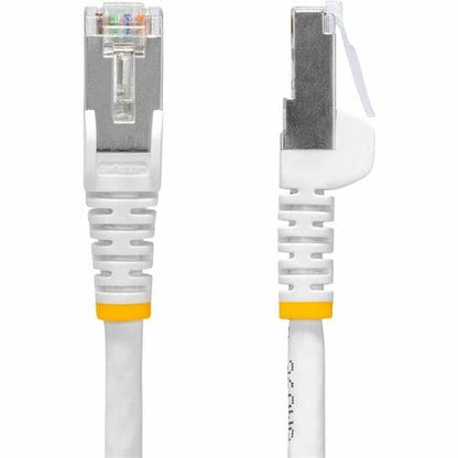 StarTech.com 10ft White CAT8 Ethernet Cable, Snagless RJ45, 25G/40G 2000MHz, 100