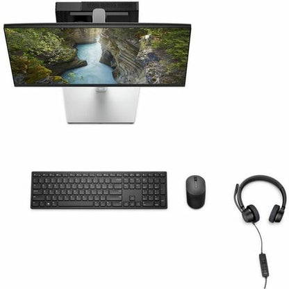 Cliente ligero Dell OptiPlex 3000 Pentium Silver N6005 de cuatro núcleos (4 núcleos) a 2 GHz - Negro