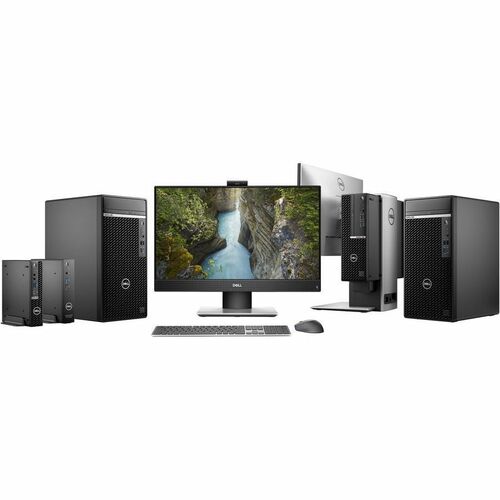 Cliente ligero Dell OptiPlex 3000 Pentium Silver N6005 de cuatro núcleos (4 núcleos) a 2 GHz - Negro