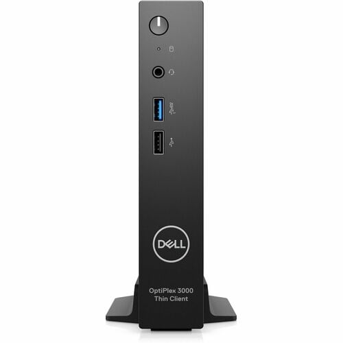 Cliente ligero Dell OptiPlex 3000 Pentium Silver N6005 de cuatro núcleos (4 núcleos) a 2 GHz - Negro