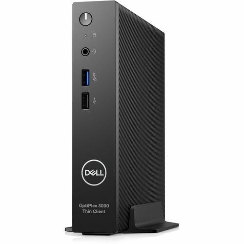 Cliente ligero Dell OptiPlex 3000 Celeron N5105 de cuatro núcleos (4 núcleos) a 2 GHz - Negro