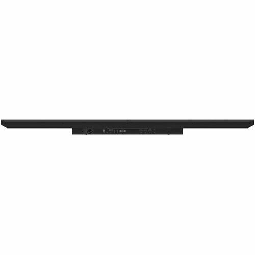 Écran plat professionnel 4K UHD 75 pouces. Support multimédia intégré.