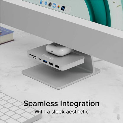 Hub USB C Plugable pour iMac 24 pouces, adaptateur multiport USB 6 en 1 avec 10 Gbit/s