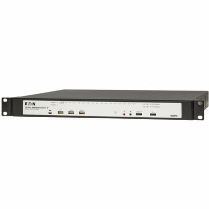 Conmutador KVM sobre IP CAT5E de 16 puertos, 1U, TAA