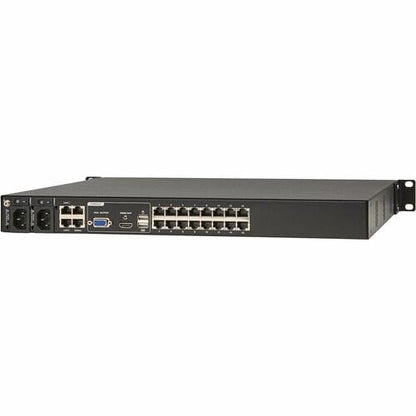 Conmutador KVM sobre IP CAT5E de 16 puertos, 1U, TAA