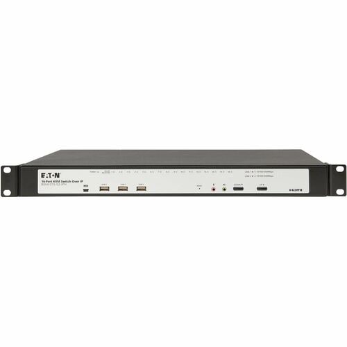 Conmutador KVM sobre IP CAT5E de 16 puertos, 1U, TAA