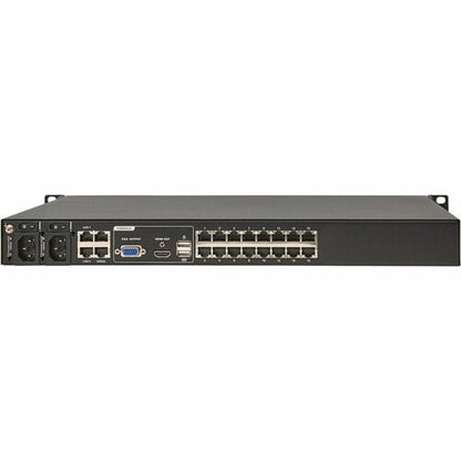 Conmutador KVM sobre IP CAT5E de 16 puertos, 1U, TAA