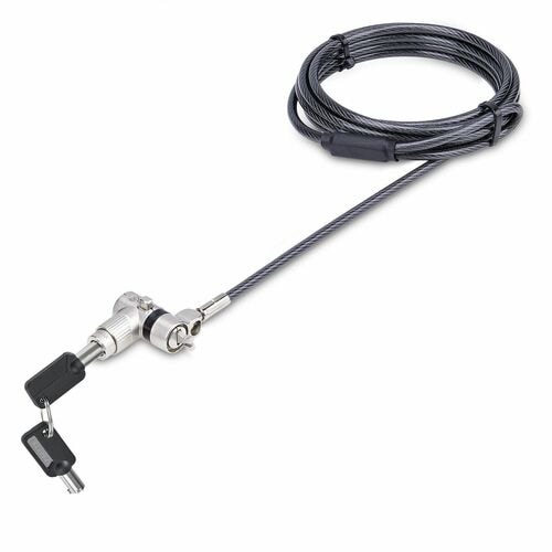 StarTech.com Candado universal para portátil (paquete de 25), 2 m, con llave igual, cable de seguridad