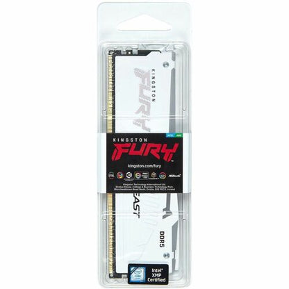 16GB 6000MT/S DDR5 CL30 DIMM FURY BEAST WHITE RGB XMP