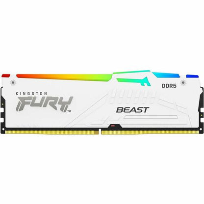 16GB 6800MT/S DDR5 CL34 DIMM FURY BEAST WHITE RGB XMP