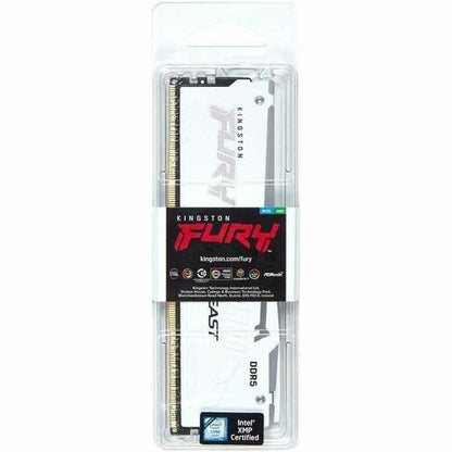 16GB 6800MT/S DDR5 CL34 DIMM FURY BEAST WHITE RGB XMP