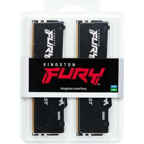 64GB 6000MT/S DDR5 CL30 DIMM KIT OF 2 FURY BEAST RGB EXPO