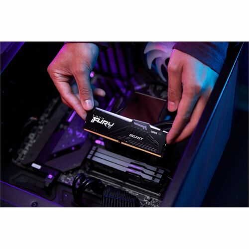 32GB 6400MT/S DDR5 CL32 DIMM KIT OF 2 FURY BEAST RGB EXPO