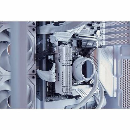 Kit de 2 mémoires DDR5 CL30 32 Go 6 000 MT/S DIMM FURY BEAST BLANC EXPO