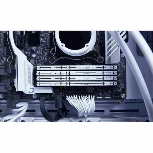 Kit de 2 mémoires DDR5 CL30 32 Go 6 000 MT/S DIMM FURY BEAST BLANC EXPO
