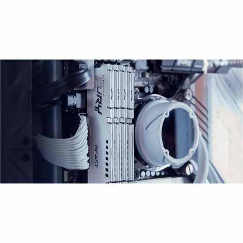 32GB 6000MT/S DDR5 CL30 DIMM KIT OF 2 FURY BEAST WHITE XMP