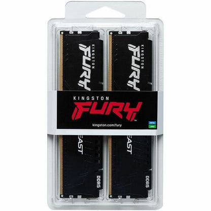 16GB 6000MT/S DDR5 CL30 DIMM KIT OF 2  FURY BEAST BLACK XMP