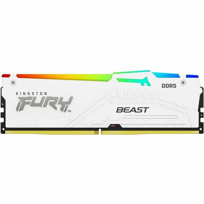 16GB 6400MT/S DDR5 CL32 DIMM FURY BEAST WHITE RGB XMP