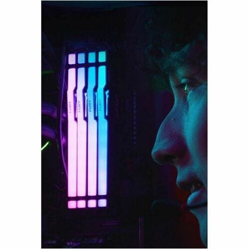 16GB 6400MT/S DDR5 CL32 DIMM FURY BEAST WHITE RGB XMP