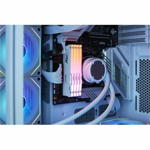 16GB 6800MT/S DDR5 CL34 DIMM FURY BEAST WHITE RGB EXPO