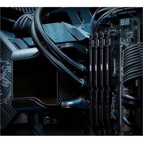 16 Go 6800 MT/S DDR5 CL34 DIMM FURY BEAST NOIR EXPO