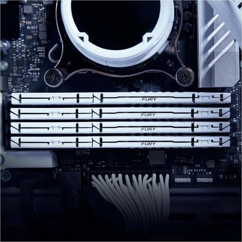 16GB 6400MT/S DDR5 CL32 DIMM FURY BEAST WHITE EXPO