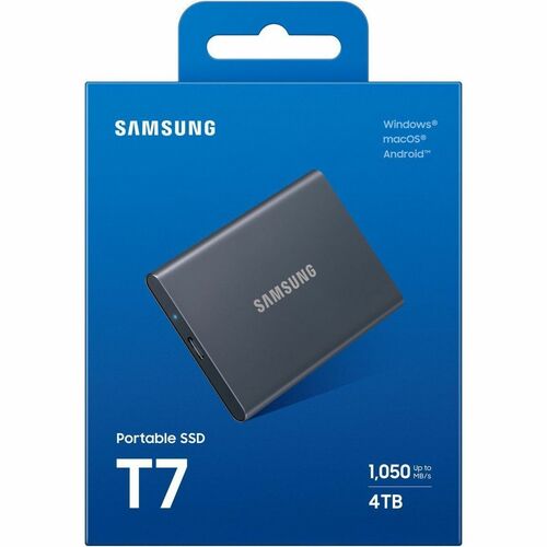 Disque dur portable USB 3.2 GEN. 2 T7 4 To Gris Multi 5
