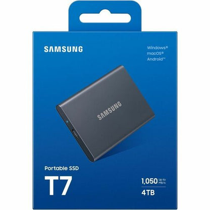 Disque dur portable USB 3.2 GEN. 2 T7 4 To Gris Multi 5