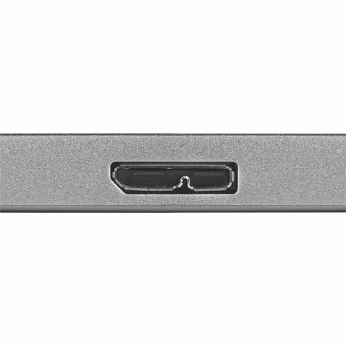 VERBATIM 1TB ALU HARD DRIVE SLIM PORTABLE SPACE GREY MULTI 4